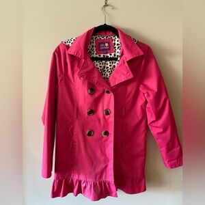 Girls trench rain coat, size 14